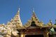 Burma / Myanmar: Elaborate <i>pyatthat</i> (multi-tiered and spired roof) at the entrance to the Maha Muni Pagoda (Great Sage Pagoda), Mandalay